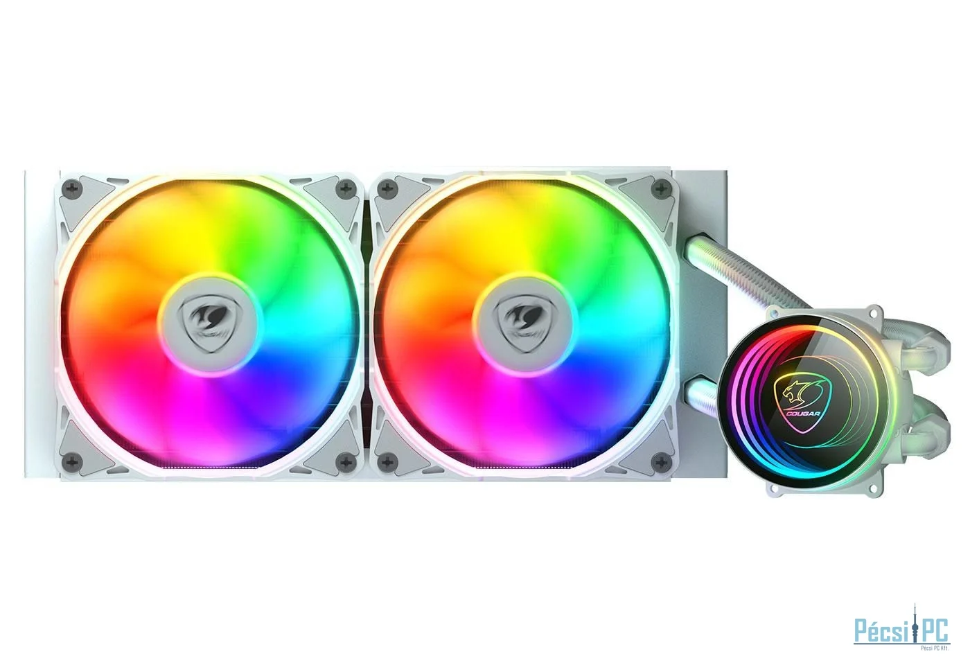 Cougar Poseidon Elite 240 ARGB White