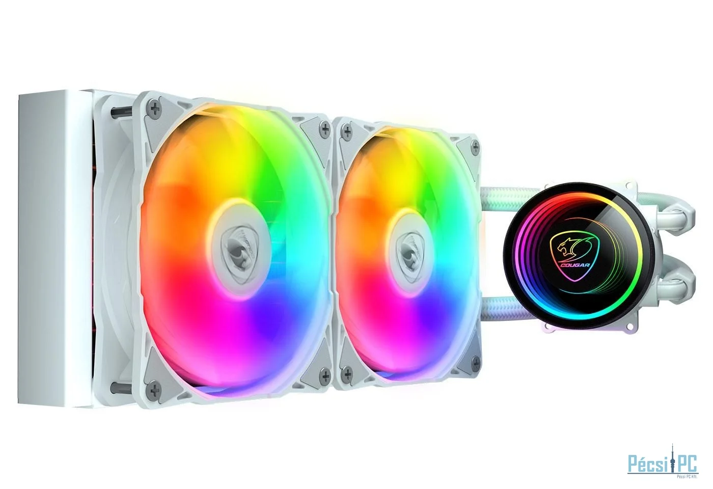 Cougar Poseidon Elite 240 ARGB White