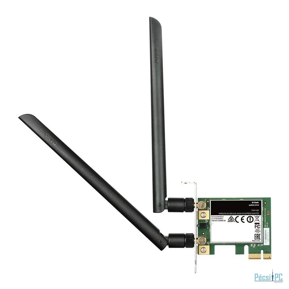 D-Link DWA-582 Wireless AC1200 Dual Band PCI Express Adapter