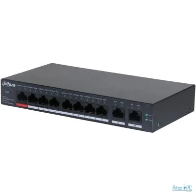 Dahua CS4010-8ET-110 10-Port Cloud Managed Desktop Switch with 8-Port PoE