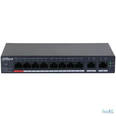 Dahua CS4010-8ET-110 10-Port Cloud Managed Desktop Switch with 8-Port PoE