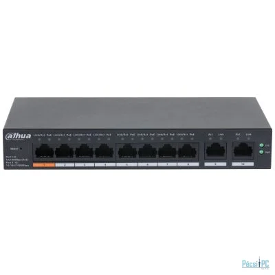 Dahua CS4010-8ET-60 10-Port Cloud Managed Desktop Switch with 8-Port PoE