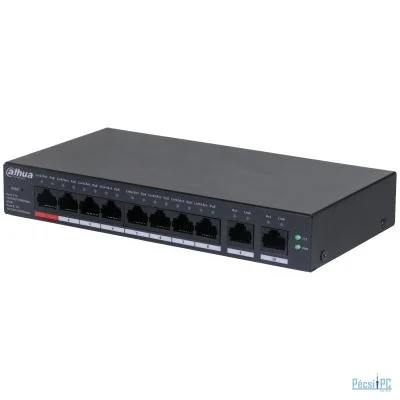 Dahua CS4010-8GT-110 10-Port Cloud Managed Desktop Gigabit Switch with 8-Port PoE
