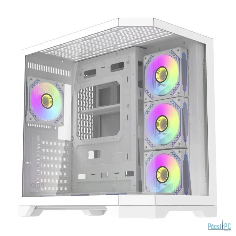 darkFlash FT418 Pro RGB Tempered Glass White