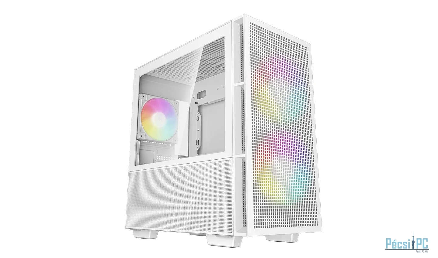 DeepCool CH360 Tempered Glass White