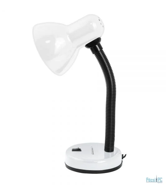 Esperanza E27 Vega Desk Lamp White