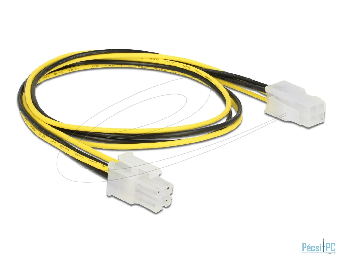 DeLock Extension cable P4 4 pin male > P4 4 pin female 50cm