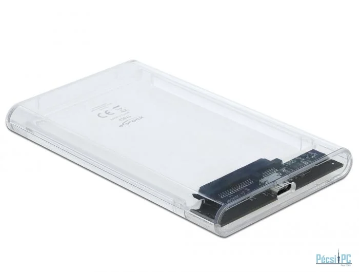 DeLock External Enclosure for 2,5″ SATA HDD / SSD with SuperSpeed USB 10 Gbps (USB 3.1 Gen 2)
