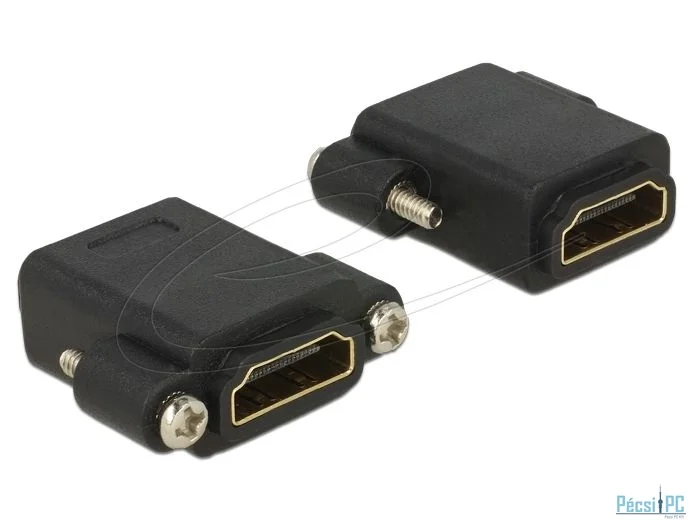 DeLock High Speed HDMI female to HDMI famale adapter Black