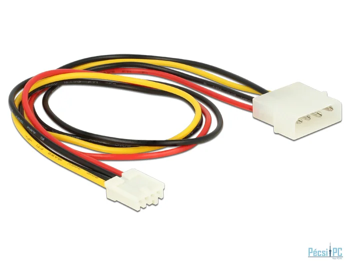 DeLock Power Cable 4 pin male > 4 pin floppy female 40cm