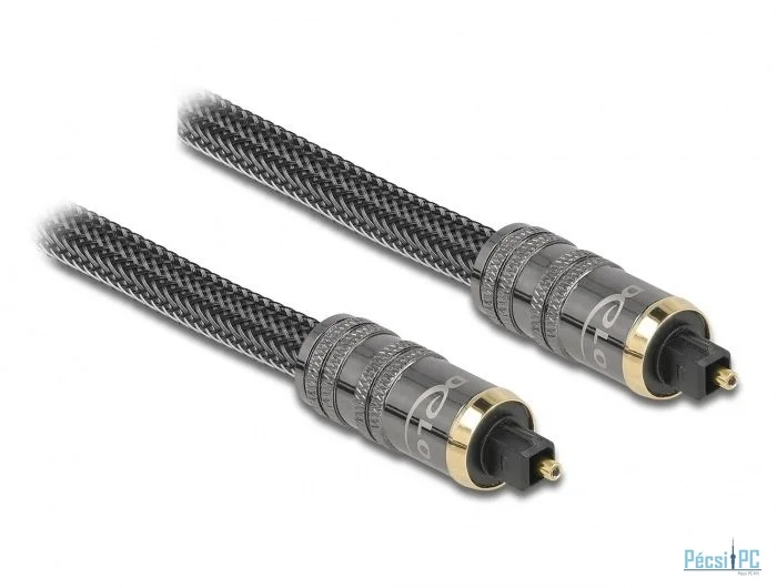 DeLock Toslink male - male Standard Cable 5m Anthracite