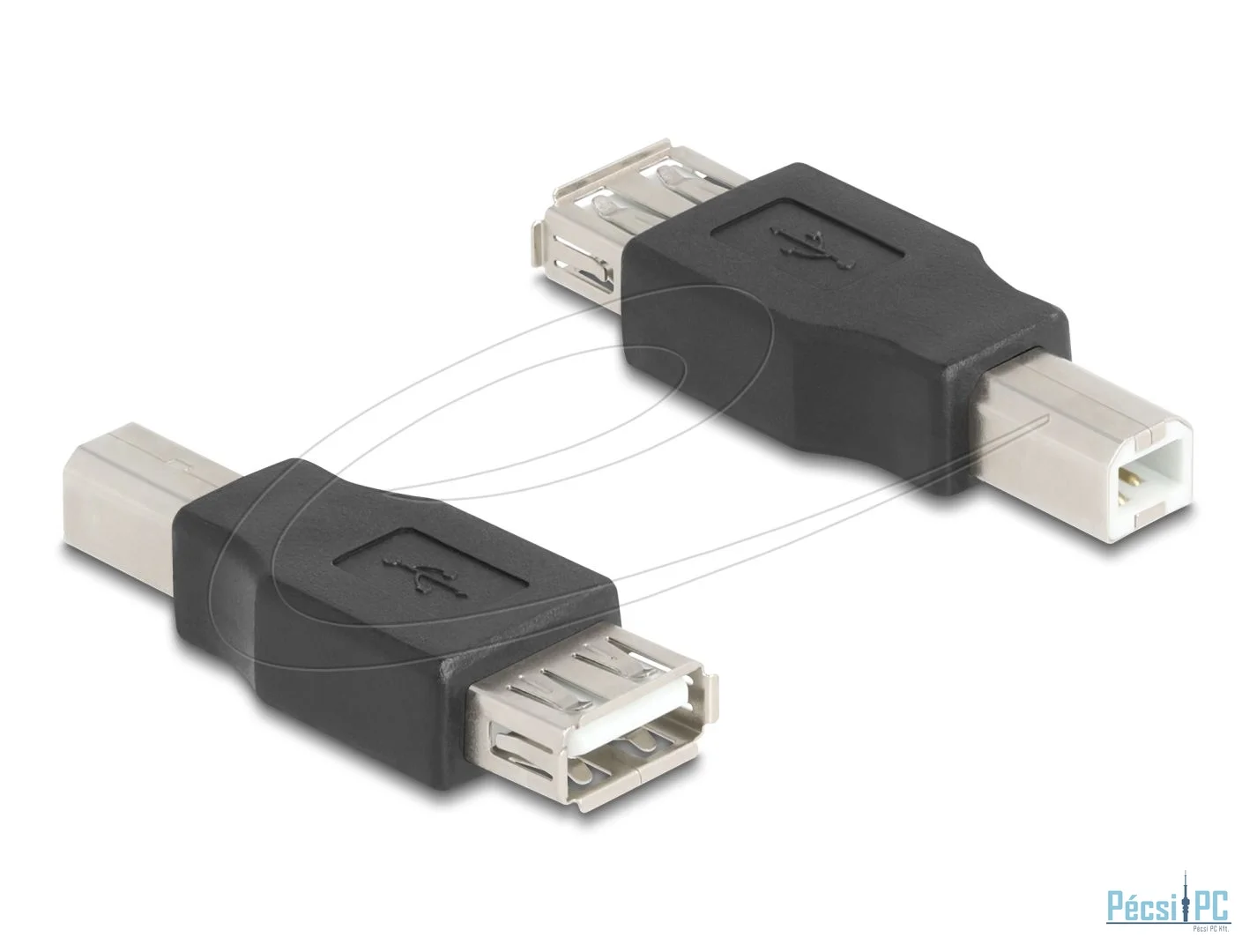 DeLock USB 2.0 Adapter USB Type-B male to USB Type-A female