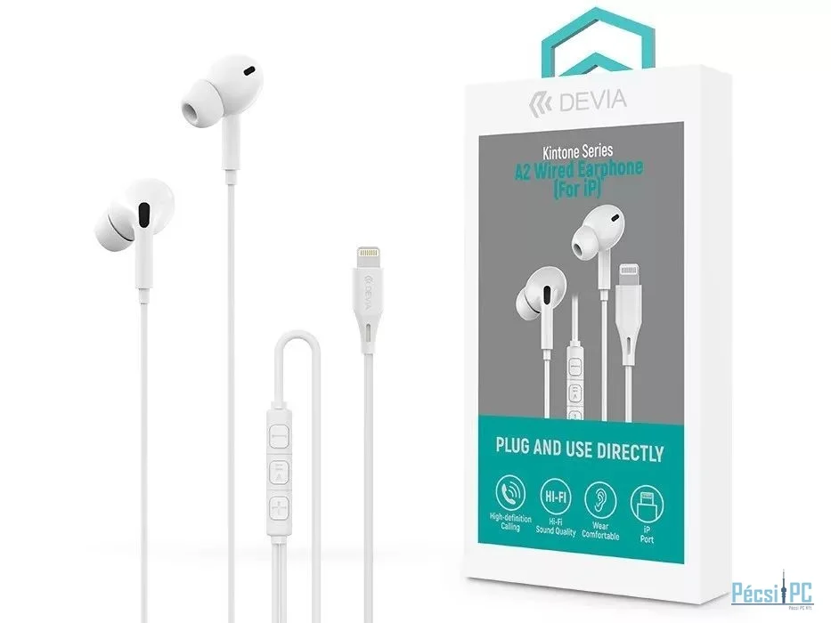 Devia ST126077 Kintone Series A2 Headset White