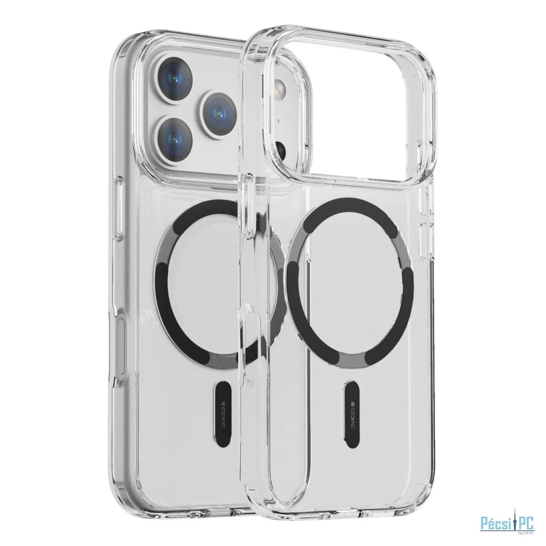 Dviced MagSafe case for iPhone 17 Pro Clear Black