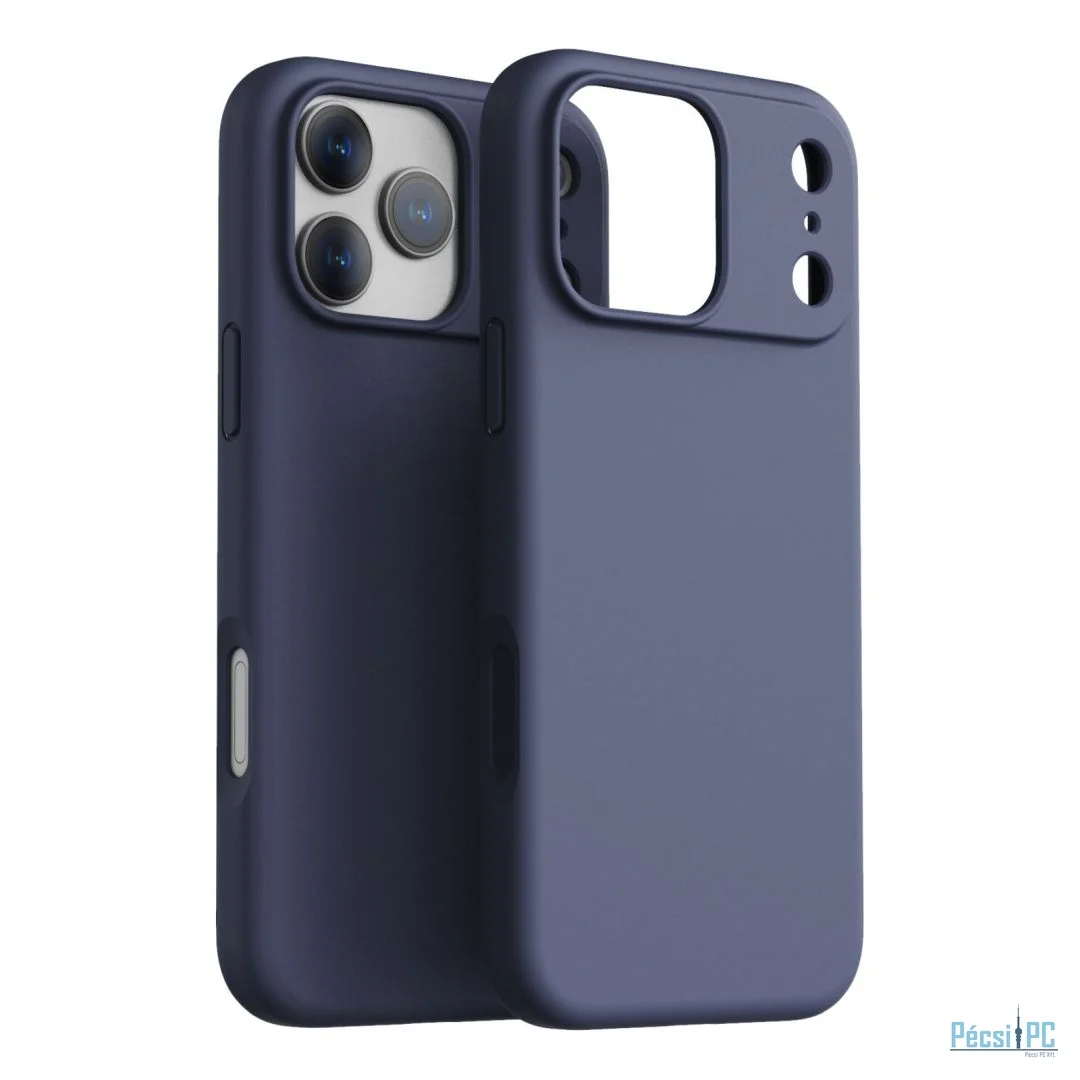 Dviced Silicone MagSafe case for iPhone 17 Pro Max Blue