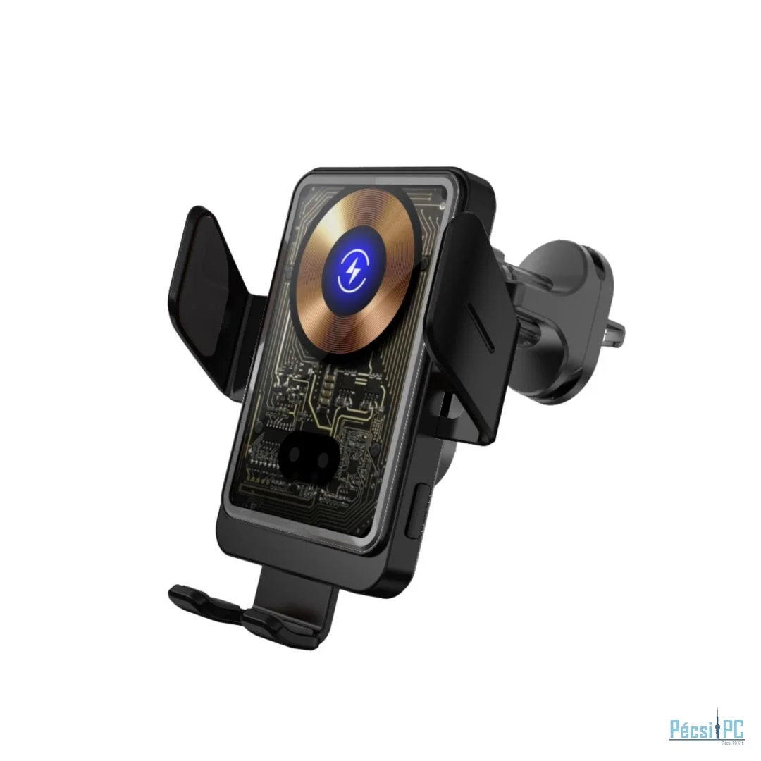 Energizer ECA008 15W Fast Wireless Car Charger with USB-C Input Black