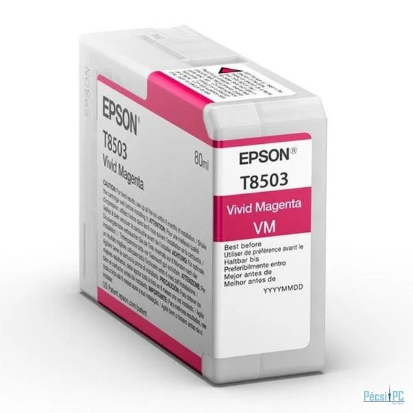 Epson T8503 Vivig Magenta tintapatron
