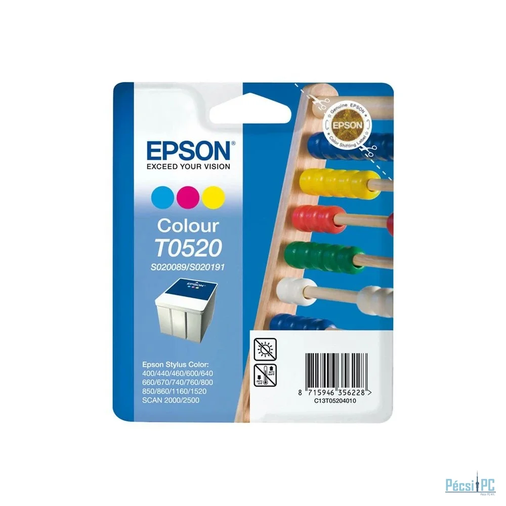 Epson T0520 Color tintapatron