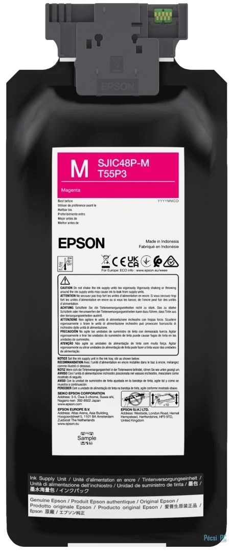 Epson T55P3 Magenta tintapatron