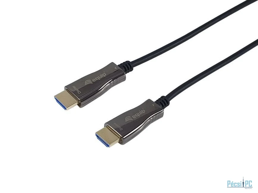 EQuip HDMI 2.0 Active Optical Cable AM/AM 15m 4K/60Hz Black