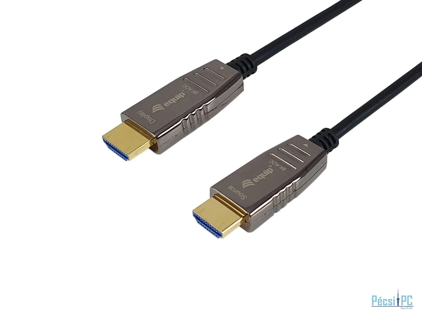 EQuip HDMI 2.1 8K/60Hz Active Optical Cable 10m Black