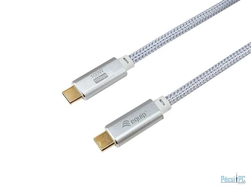 EQuip USB-C 3.2 Gen2 to USB-C 100W cable 3m White