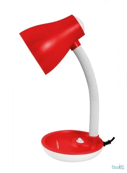 Esperanza Atria E27 Desk Lamp Red