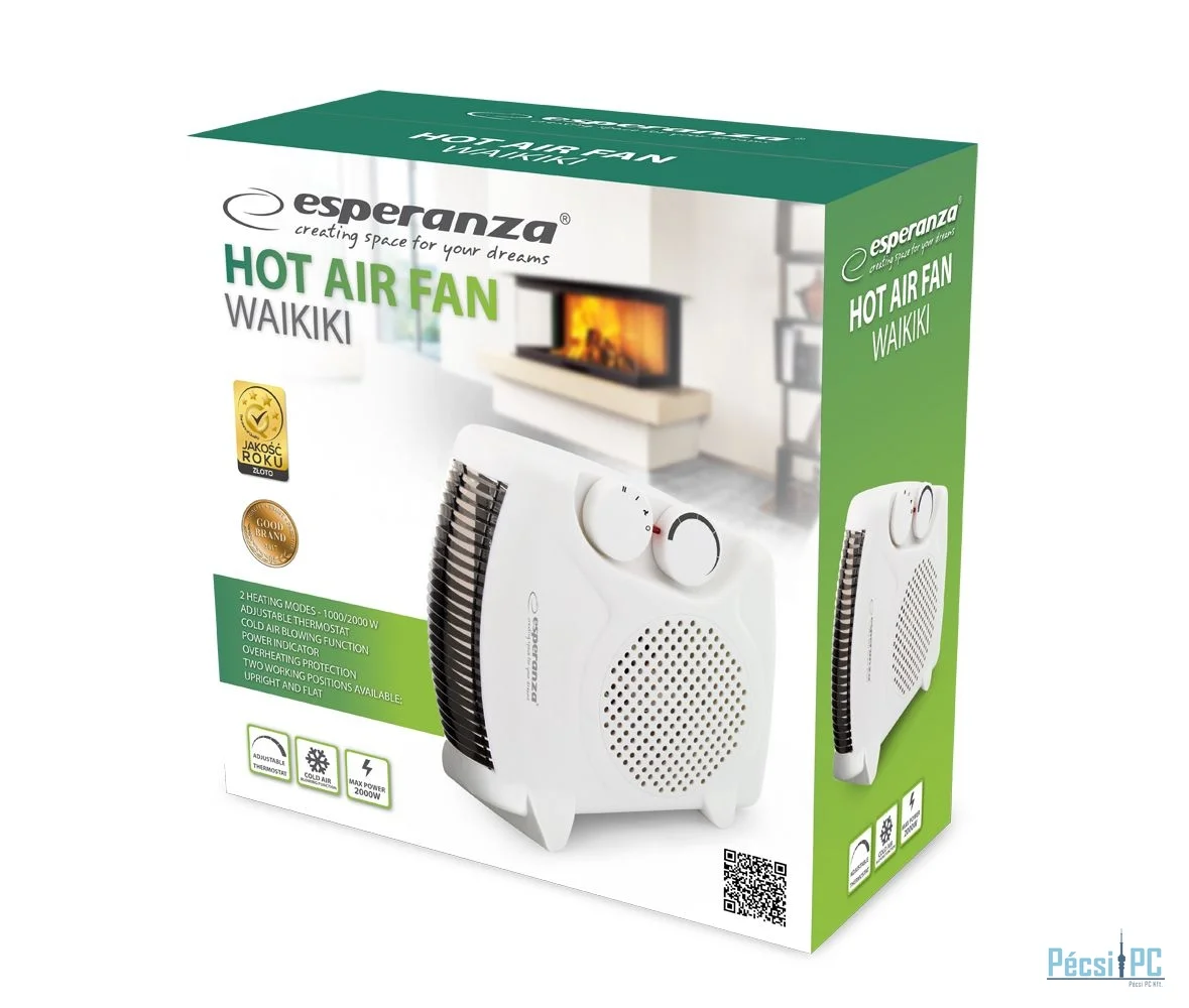 Esperanza EHH004 Waikiki Fan Heater