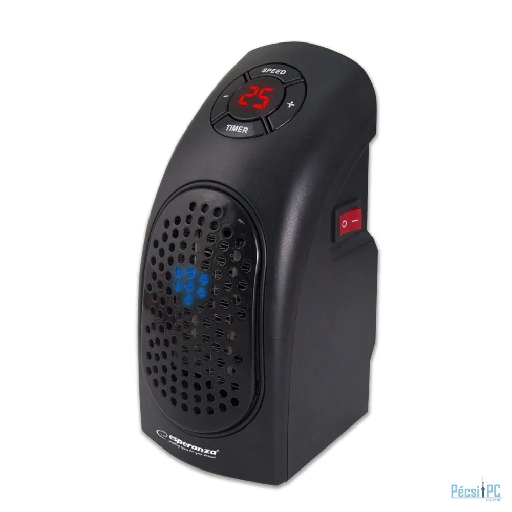 Esperanza EHH007 Kalahari Handly Heater Black