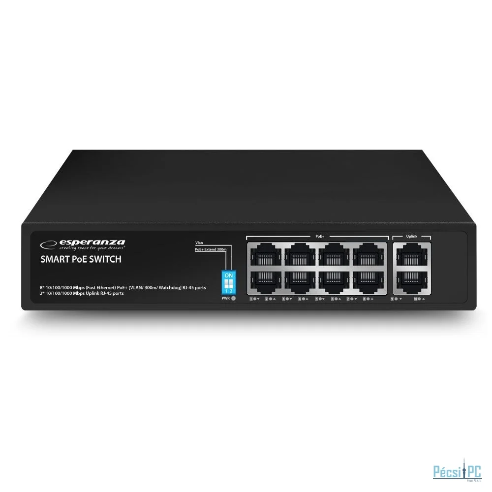 Esperanza ENS108 Matrix 10-Port Ethernet Switch