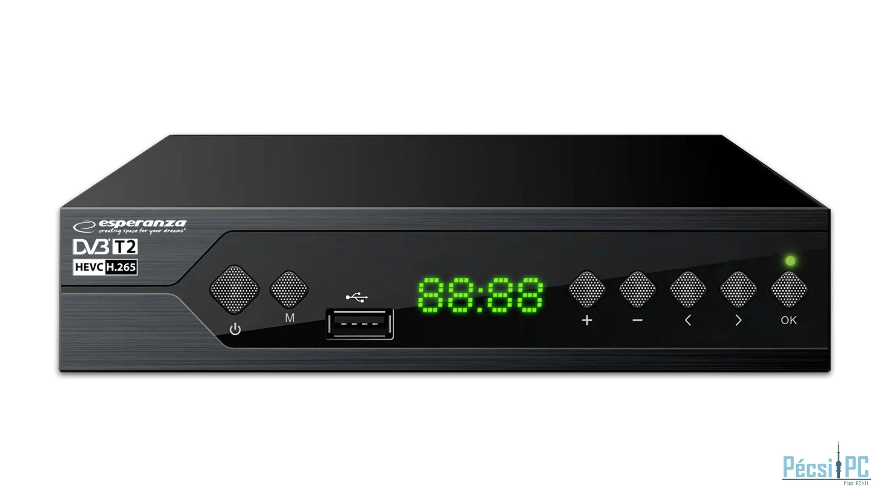 Esperanza EV107R DVB-T/T2 digital terrestrial TV decoder