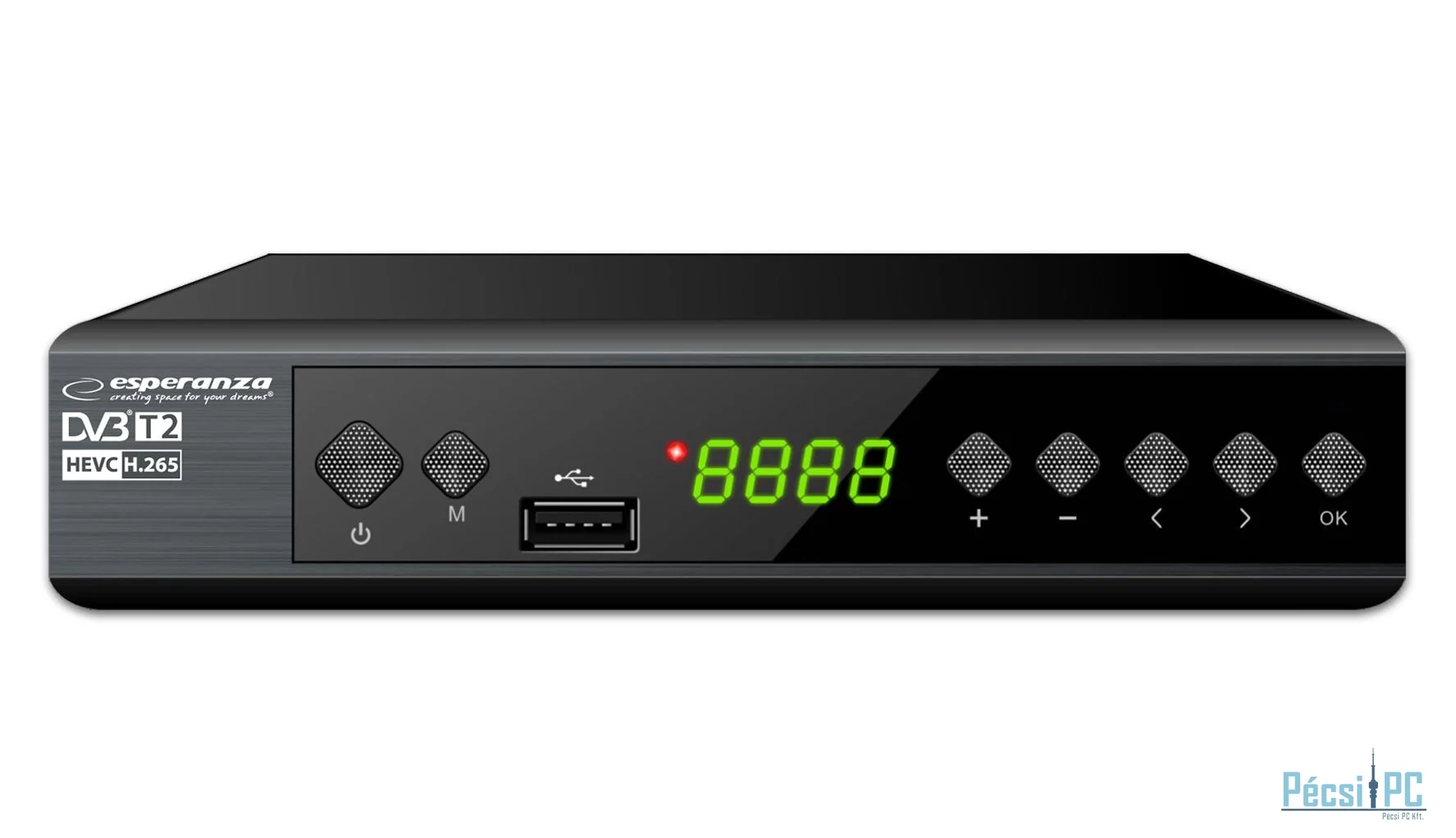 Esperanza EV111P DVB-T/T2 digital terrestrial TV decoder
