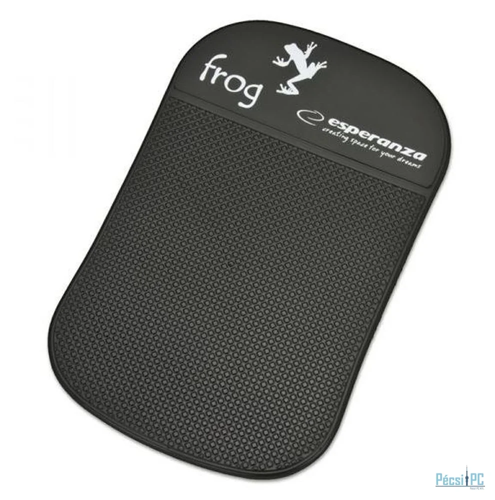 Esperanza Frog csúszásmentes autós telefontartó Black