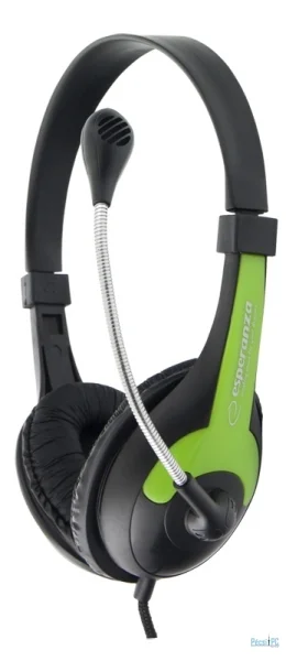 Esperanza Rooster Headset Black/Green