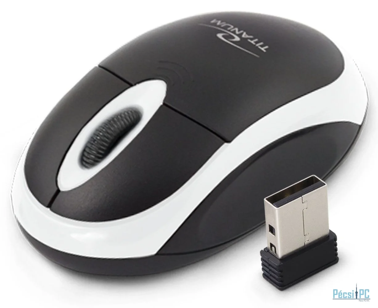 Esperanza Titanum Vulture Wireless mouse Black/White
