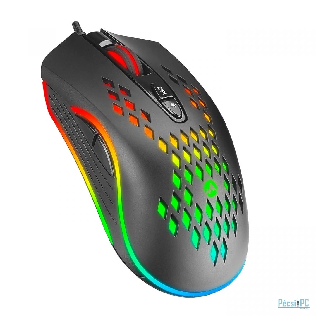 Everest SM-G07 METAFOR RGB Gaming Optical Mouse Black