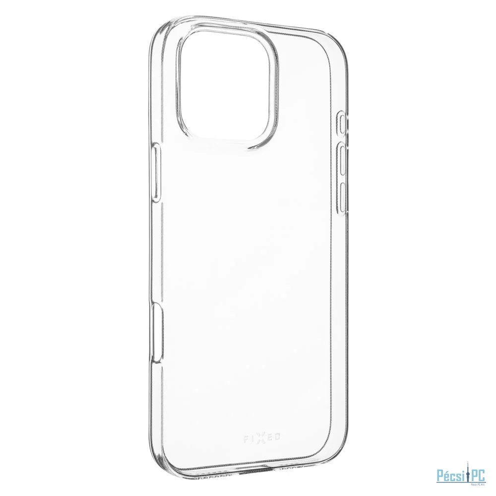 FIXED AntiUV TPU géltok Apple iPhone 16 Pro Max készülékhez, átlátszó
