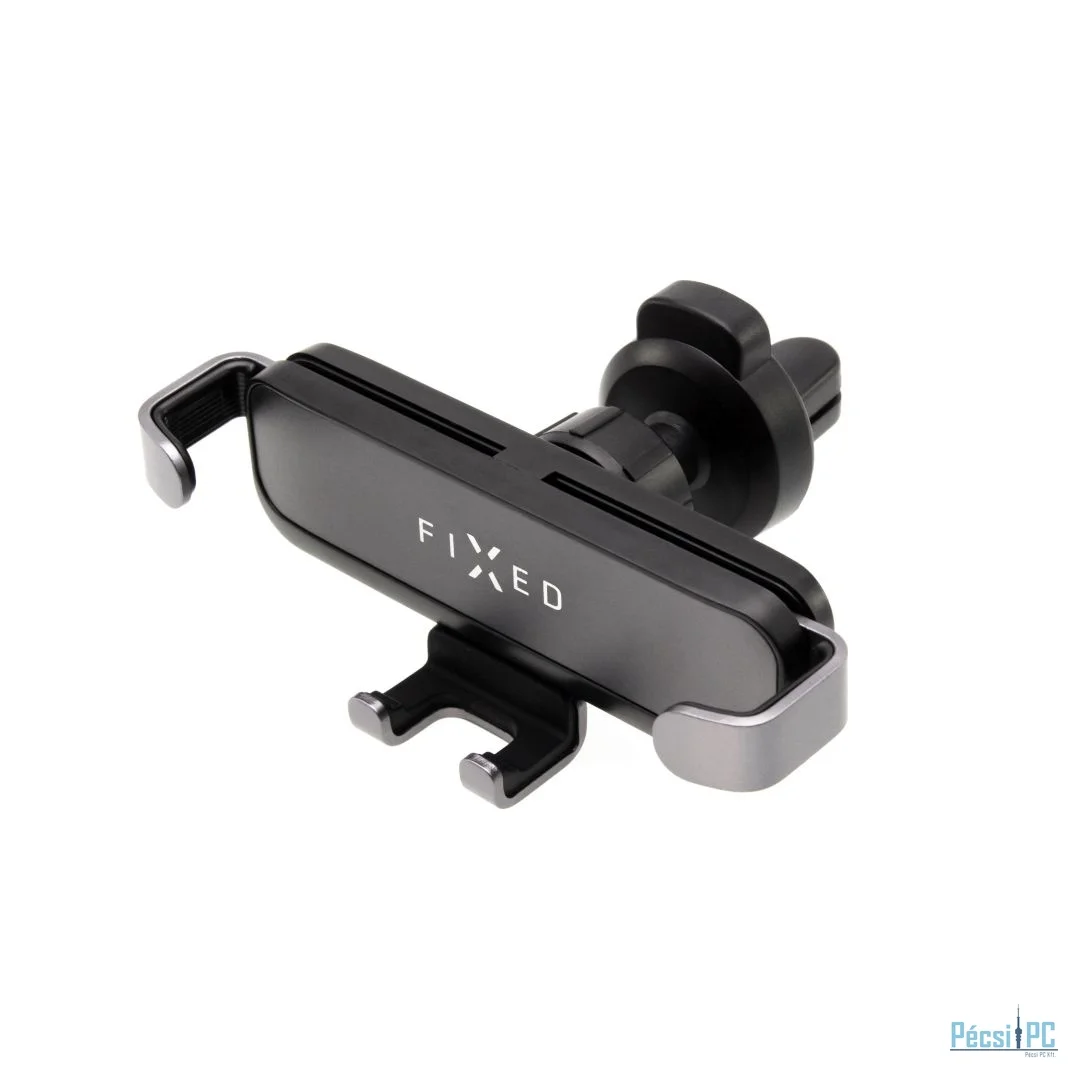 FIXED Autós tartó, szellőzőrácsba vagy műszerfalba szerelhető, antracit