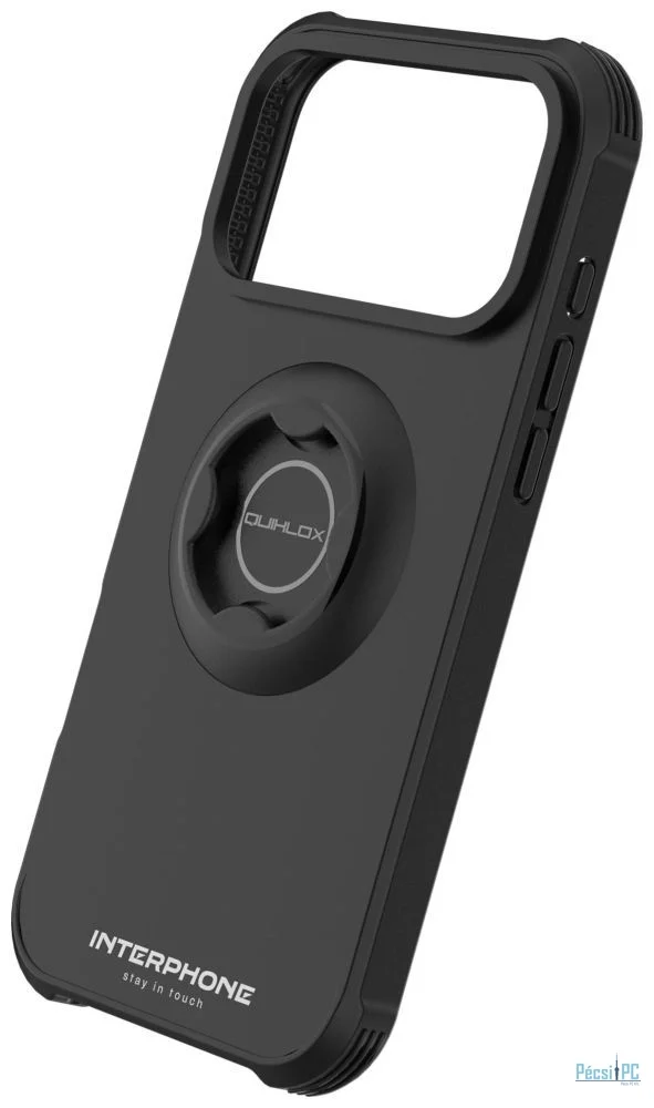 FIXED Interphone QUIKLOX Tetraforce védőtok Apple iPhone 17 Pro készülékhez, fekete