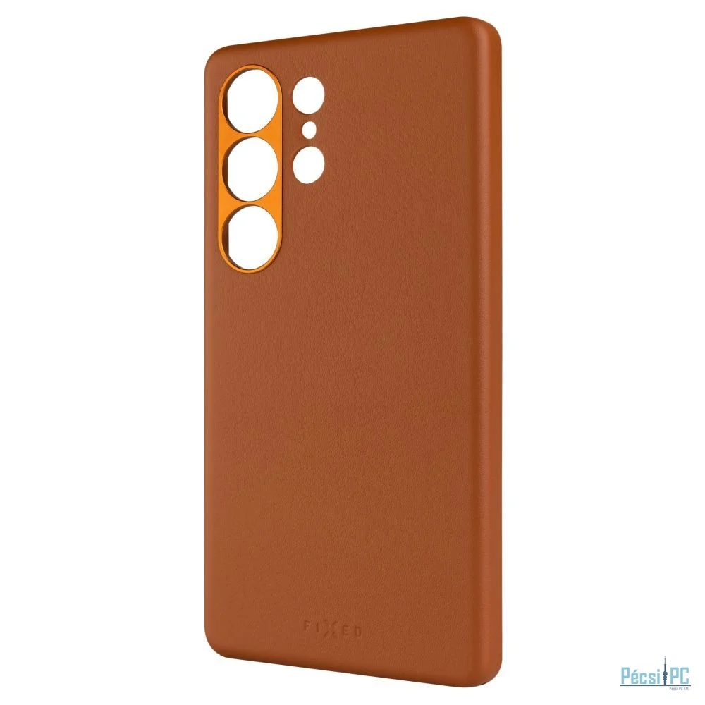 FIXED MagLeather telefontok Samsung Galaxy S25 Ultra-hoz, barna