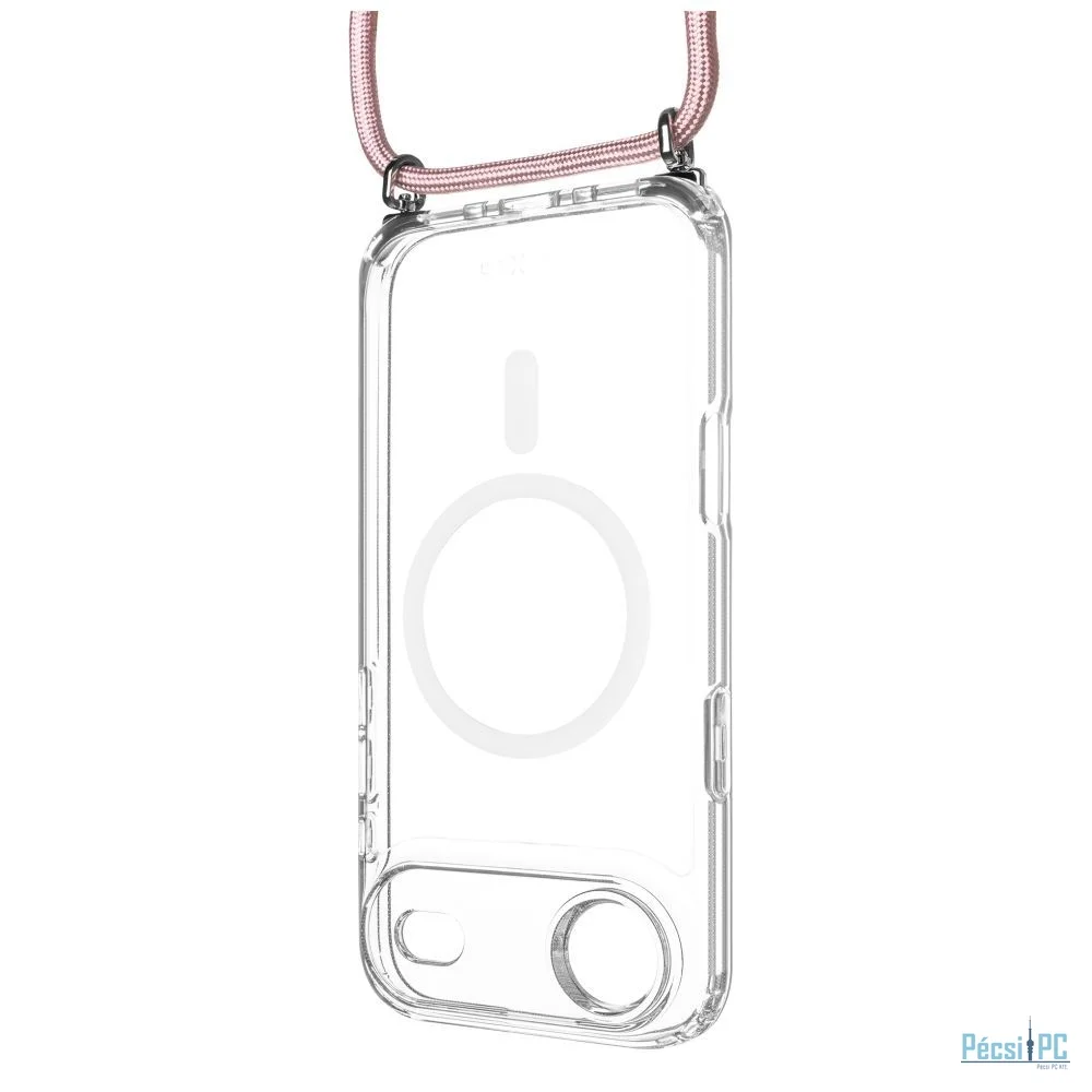 FIXED MagPure Neck tok Apple iPhone Air készülékhez, rózsaszín