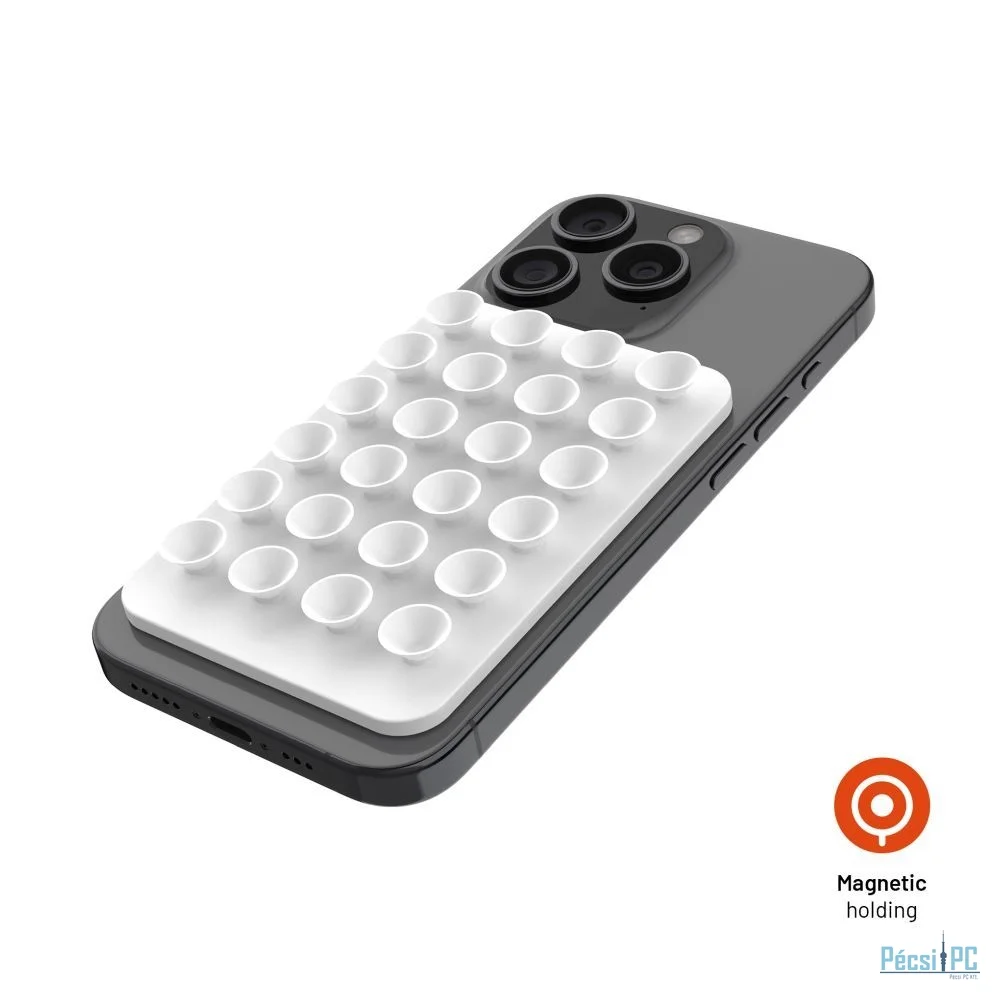 FIXED öntapadós tartó Magsafe kompatibilis, fehér