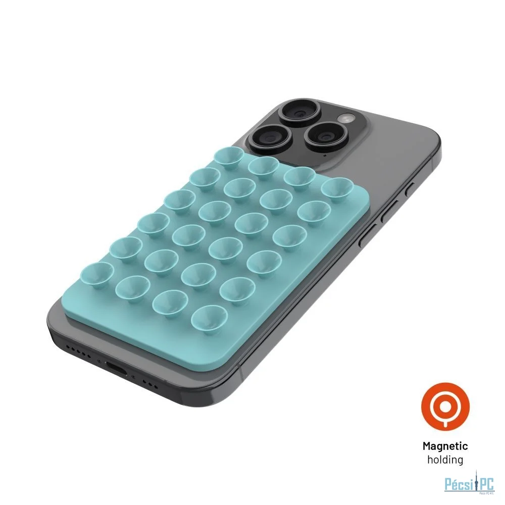 FIXED öntapadós tartó Magsafe kompatibilis, türkíz