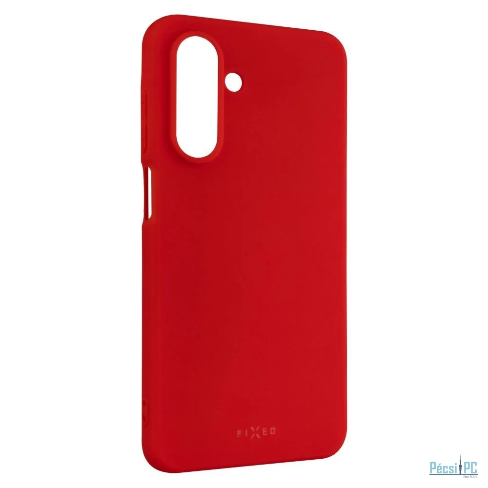 FIXED Rubber Hátlap Story Samsung Galaxy A26 5G, piros