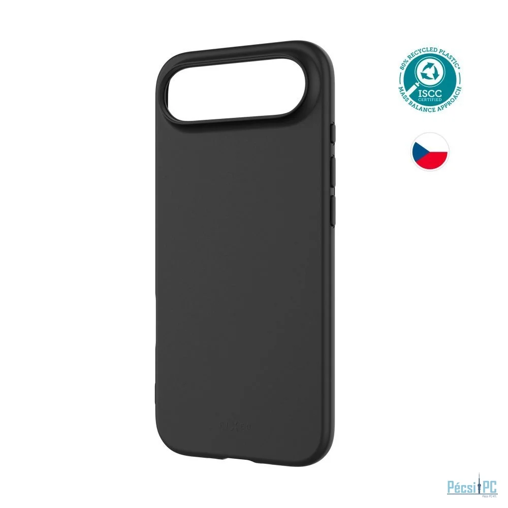 FIXED újrahasznosított anyagból készült TPU telefontok Apple iPhone Air készülékhez, fekete