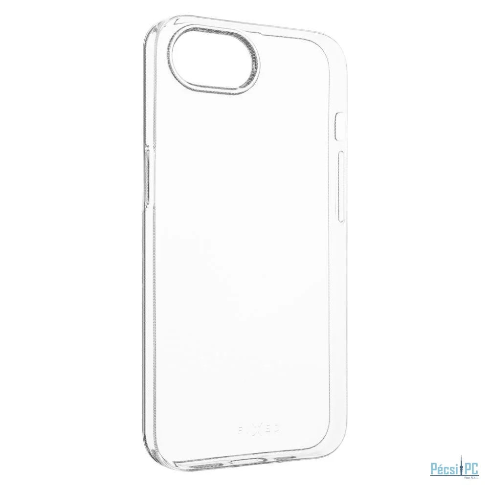 FIXED ultravékony TPU telefontok Apple iPhone 16e telefonhoz, átlátszó
