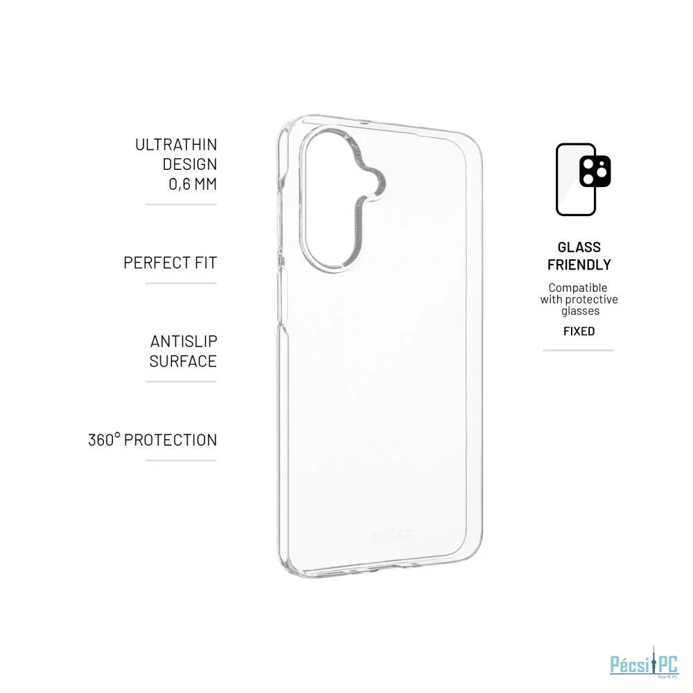 FIXED ultravékony TPU telefontok Samsung Galaxy A26 5G telefonhoz, átlátszó
