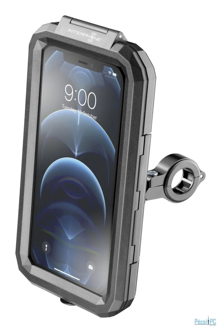 FIXED Univerzális vízálló tok mobiltelefonok számára, fekete