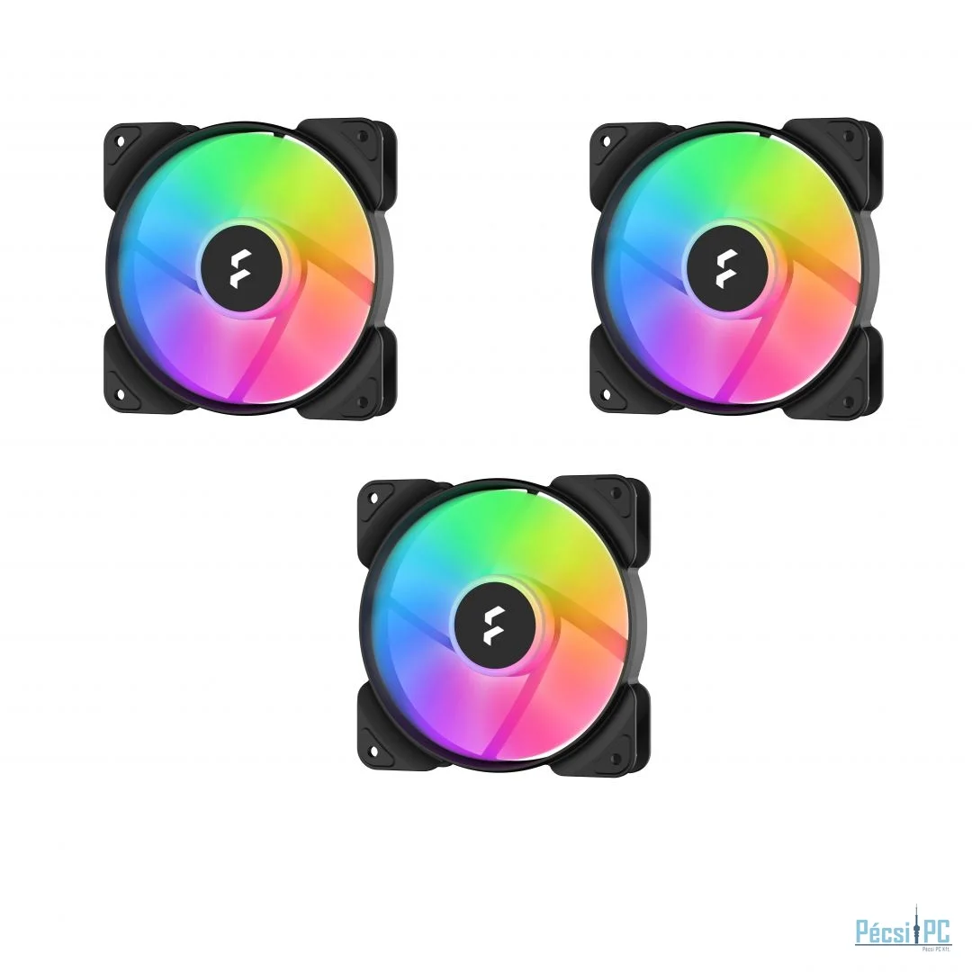 Fractal Design Aspect 12 RGB Black (3-pack)