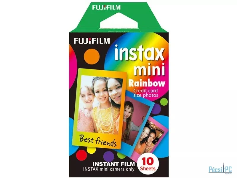 Fujifilm Instax Mini Film Glossy Rainbow 10db
